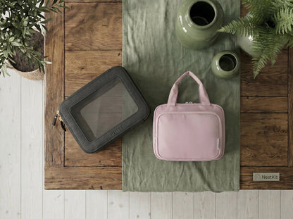 NestKit Travel Bundle — Hanging Bag + Makeup Bag