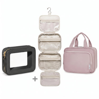 NestKit Travel Bundle — Hanging Bag + Makeup Bag